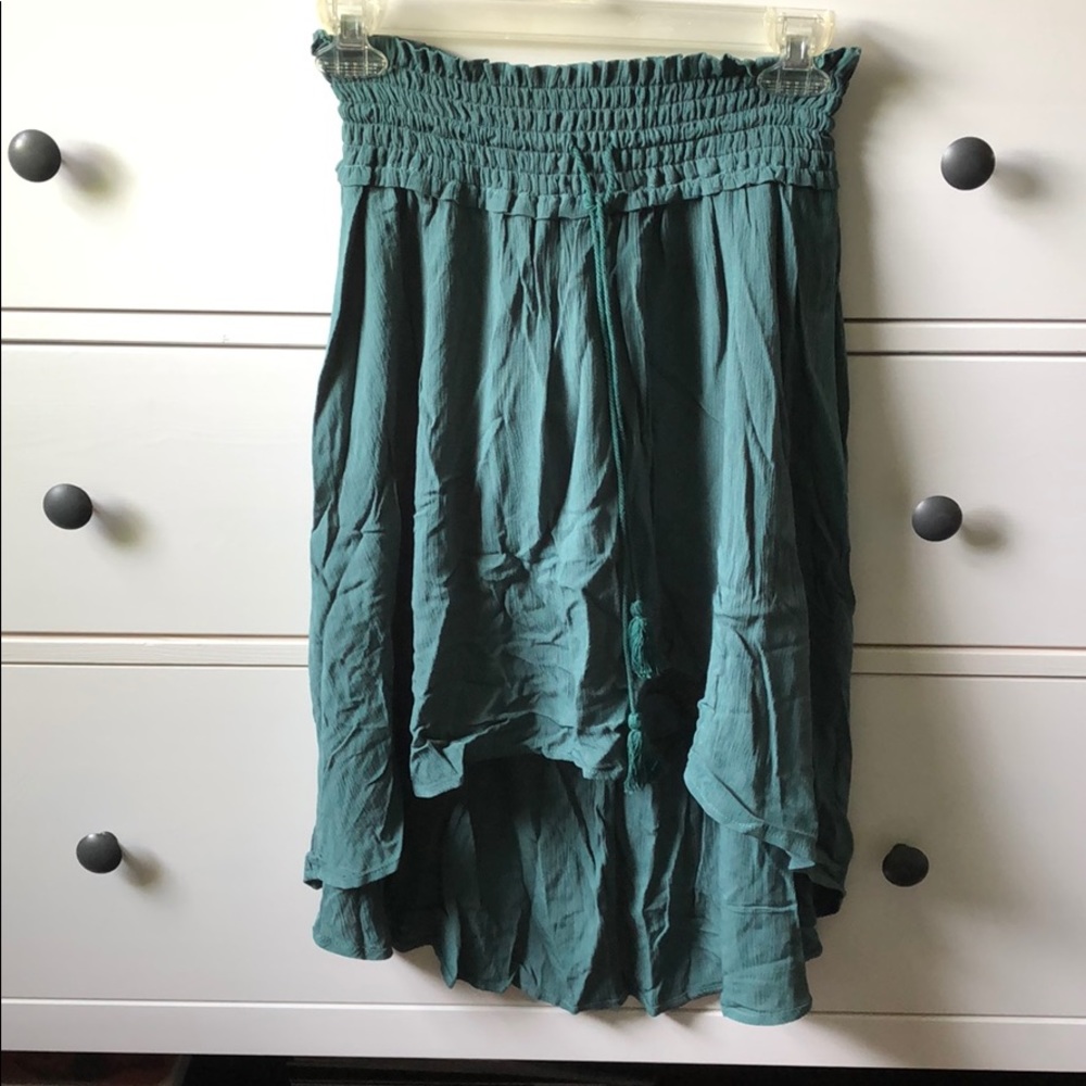 High to low skirt